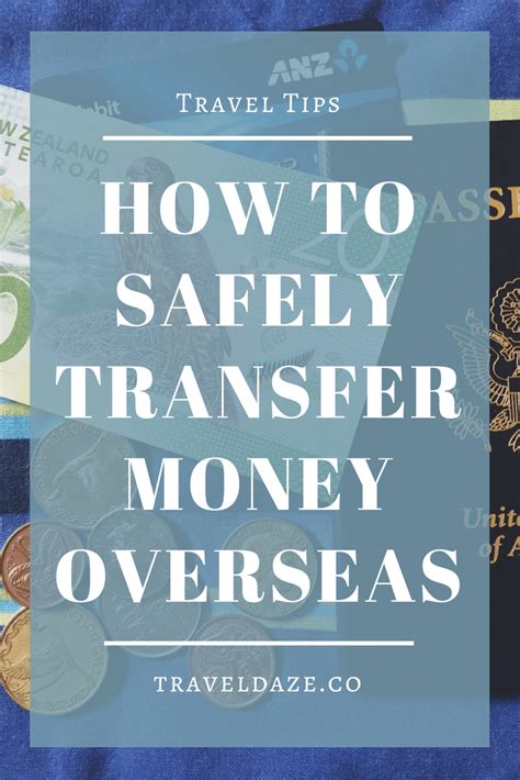 transfer money overseas safely.